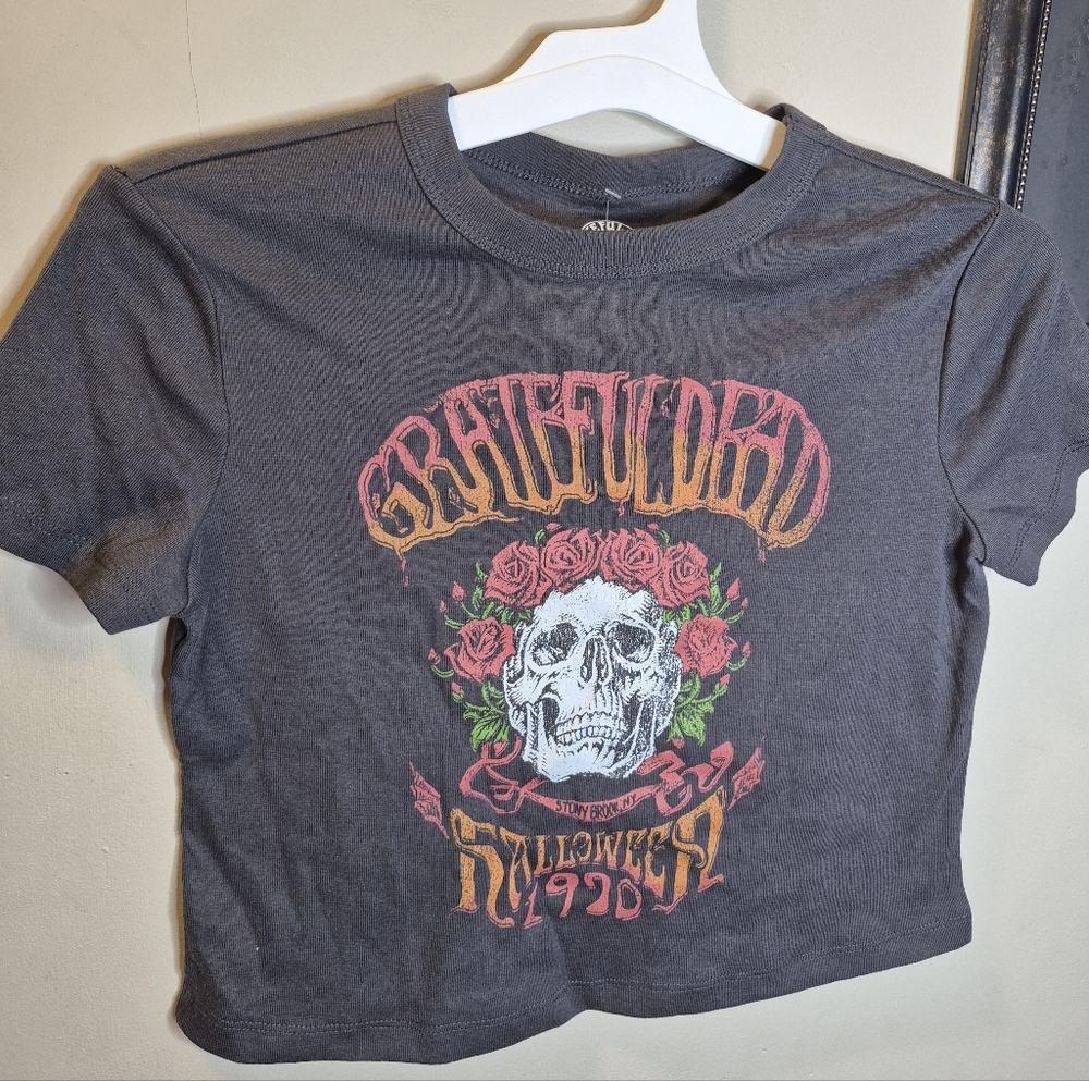 COPY - Grateful Dead Graphic Cropped T-Shirt